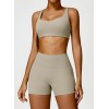 Женский спортивный комплект Shorts Push-up + Top model 128